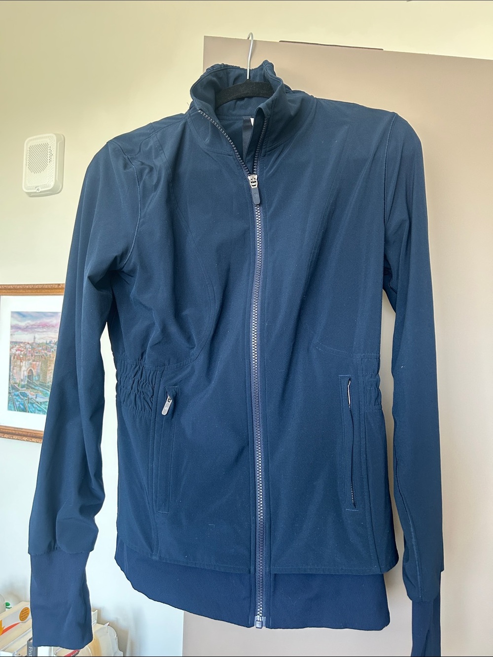 lululemon athletica Women's Navy Lightweight Zip Jacket